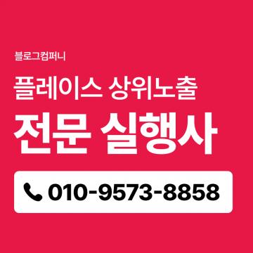 플레이스 상위노출 전문 실행사